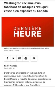 Trump et les masques