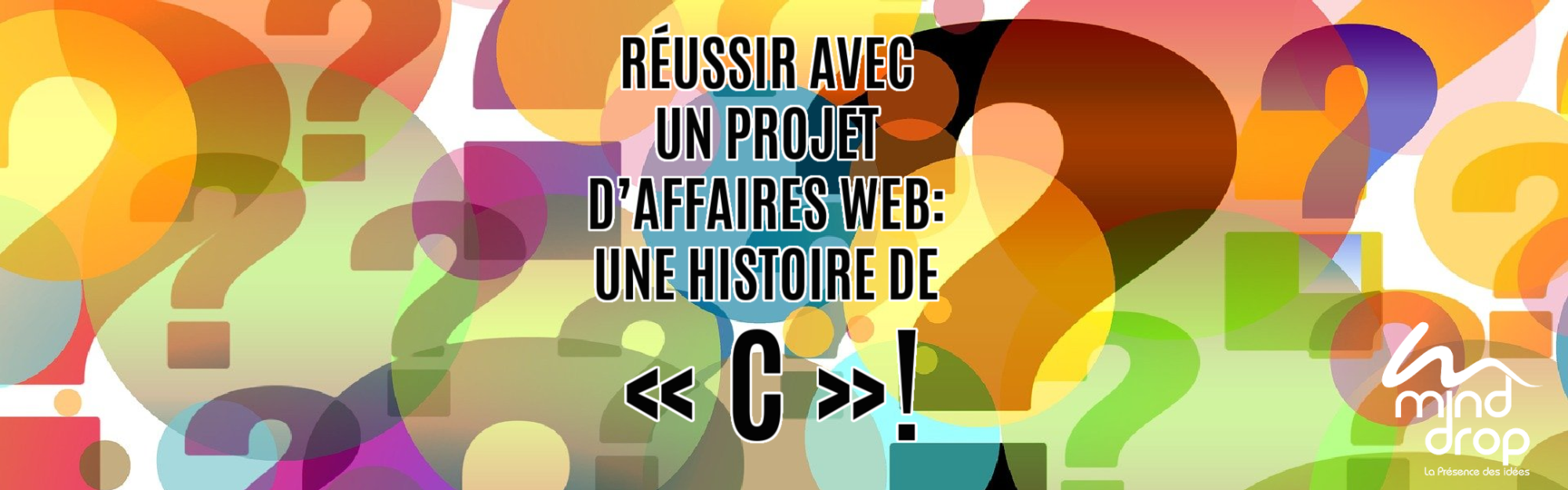 RÉUSSIR AVEC UN PROJET D’AFFAIRES WEB_ UNE HISTOIRE DE « C »!