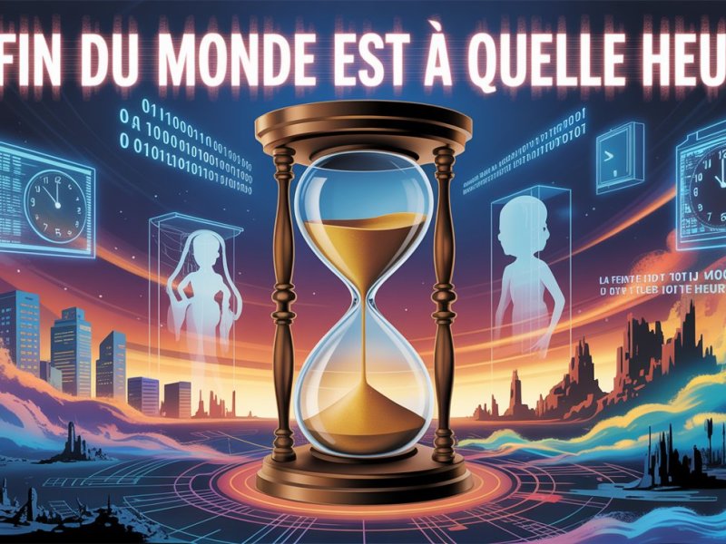 La fin du monde est à quelle&nbsp;heure?