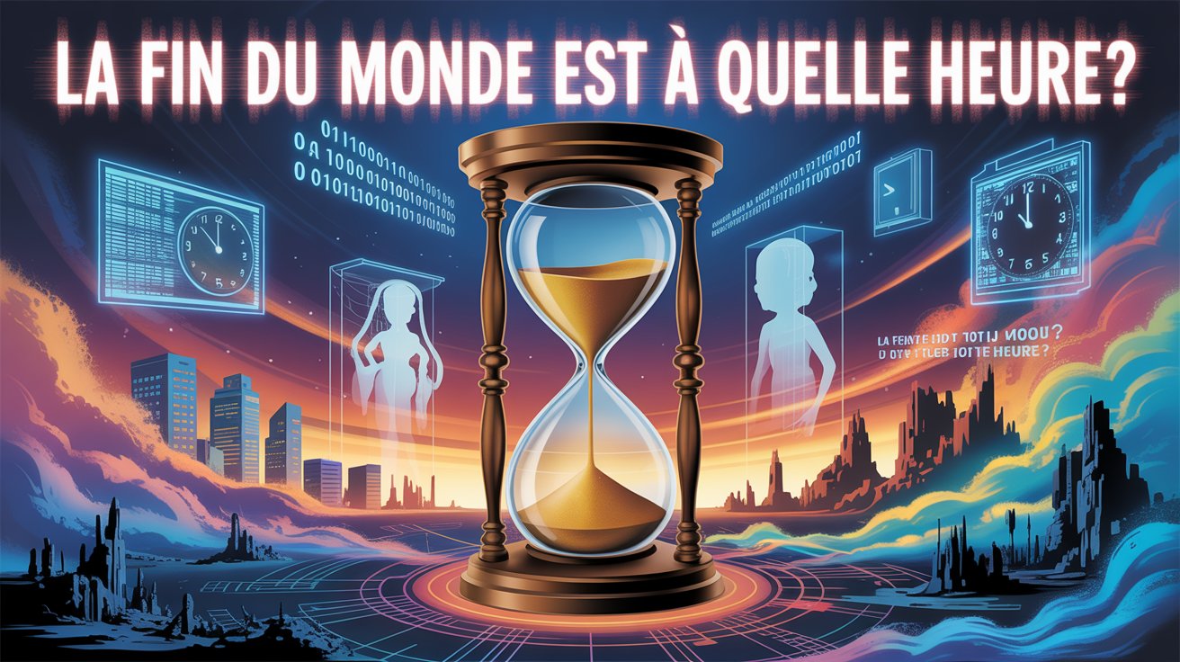 la fin du monde est à quelle heure?