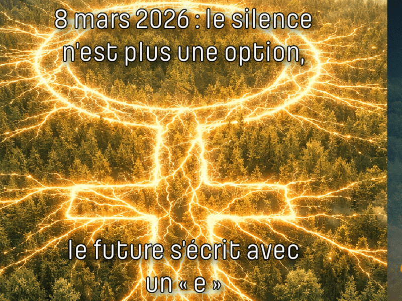 8 mars 2026 : le silence n&rsquo;est plus une option, le future s&rsquo;écrit avec un « e&nbsp;»