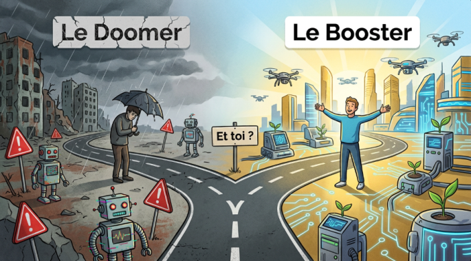 doomer vs booster