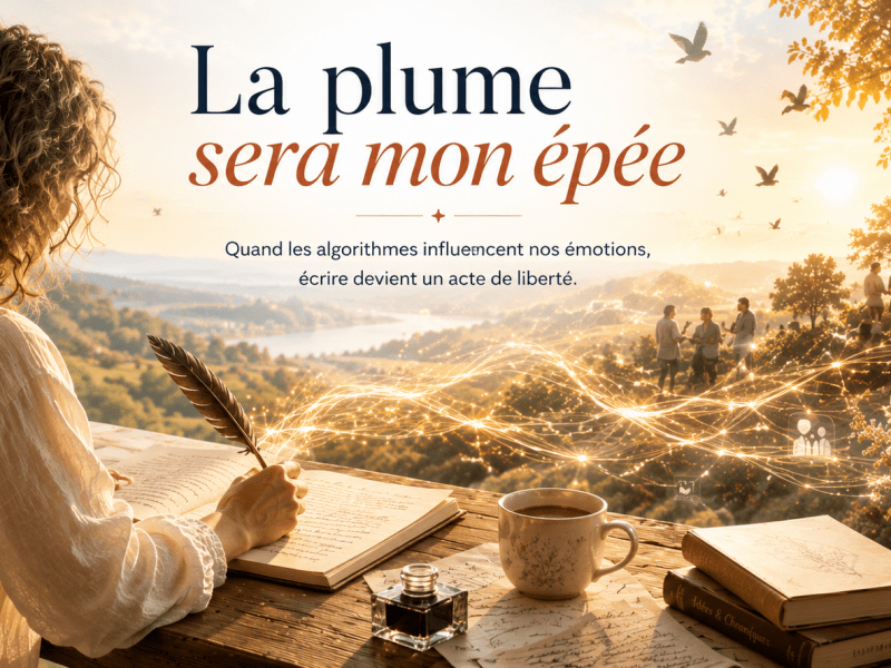 La plume sera mon&nbsp;épée