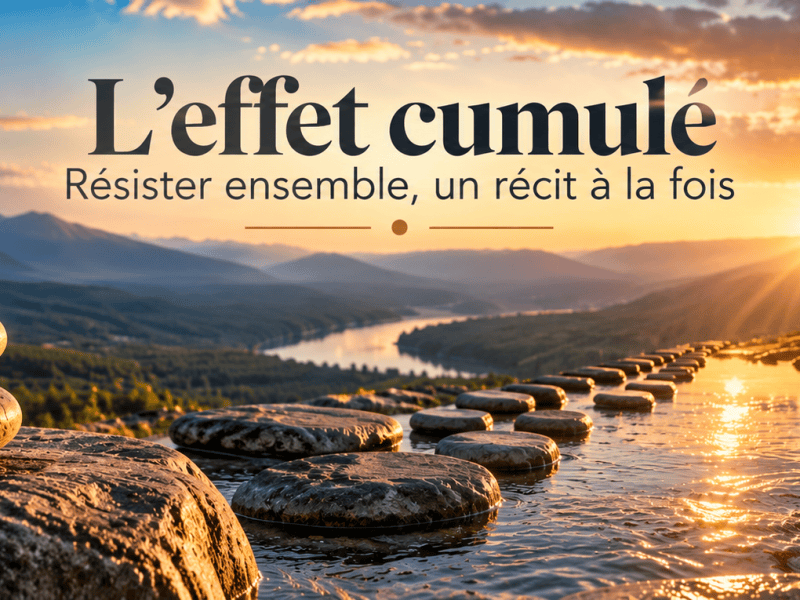 L&rsquo;effet cumulé : résister ensemble, un récit à la&nbsp;fois