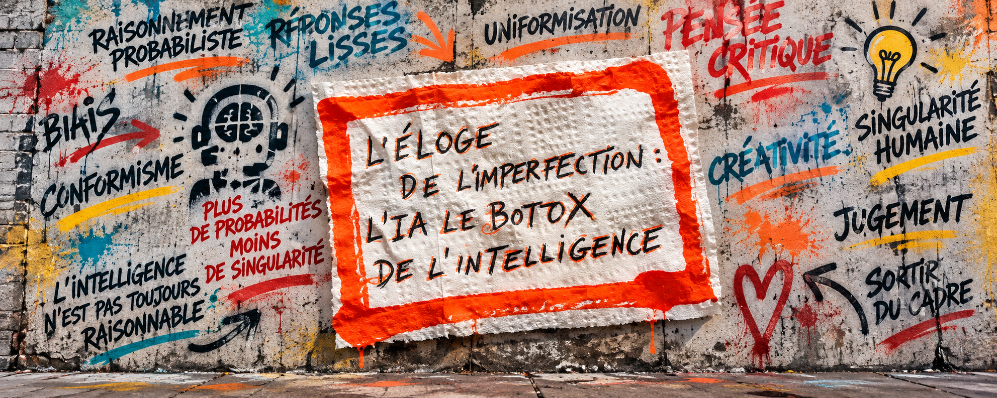 éloge de l'imperfection - ia botox de l intelligence