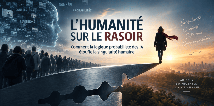 l'humanité sur le rasoir
