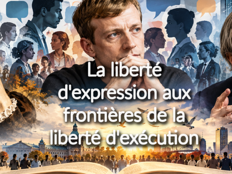 Liberté d&rsquo;expression aux frontières de la liberté d&rsquo;exécution